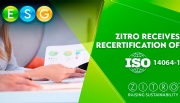 Zitro renova certificação ISO 14064-1 para gestão de emissões de gases de efeito estufa