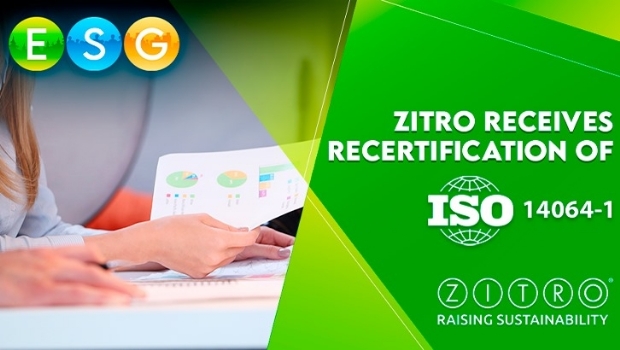 Zitro renews ISO 14064-1 certification for greenhouse gas emissions management