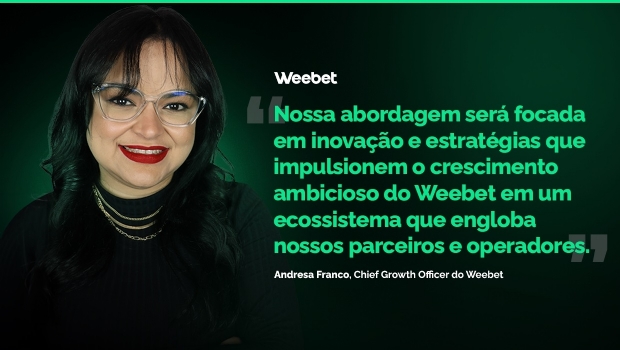 Weebet anuncia Andresa Franco como CGO para comandar estratégia de expansão