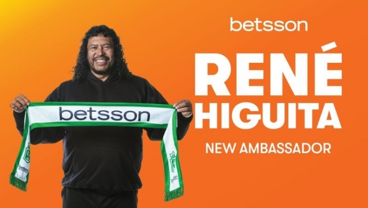 Lendário "escorpião" do futebol, René Higuita é o novo embaixador da Betsson