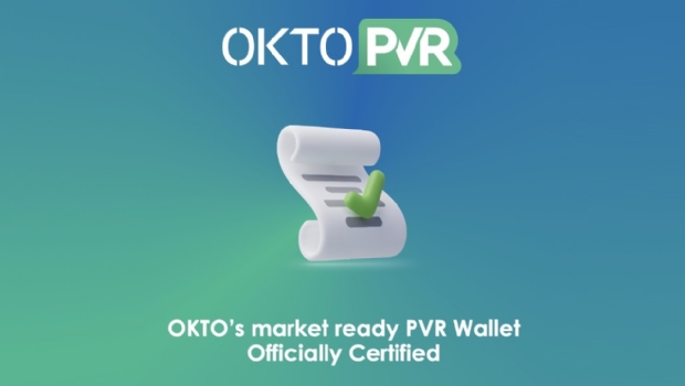 Carteira PVR pronta para o mercado da OKTO é oficialmente certificada