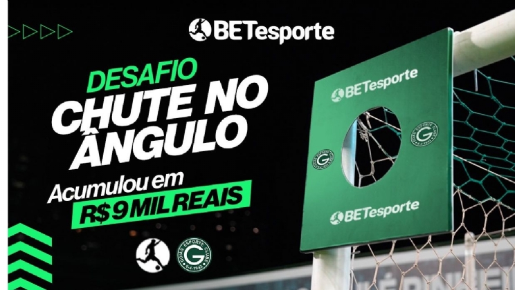 BETesporte “desafia” a torcida do Goiás em ação promocional com prêmio acumulado