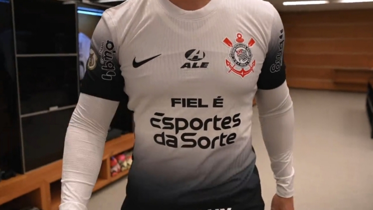 Esportes da Sorte é o novo patrocinador máster do Corinthians por 3 anos