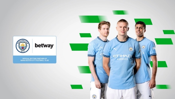 Manchester City anuncia a Betway como Parceira Oficial Global de Apostas do clube