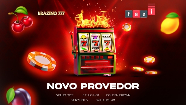 Brazino777 anuncia parceria com provedor de jogos Fazi