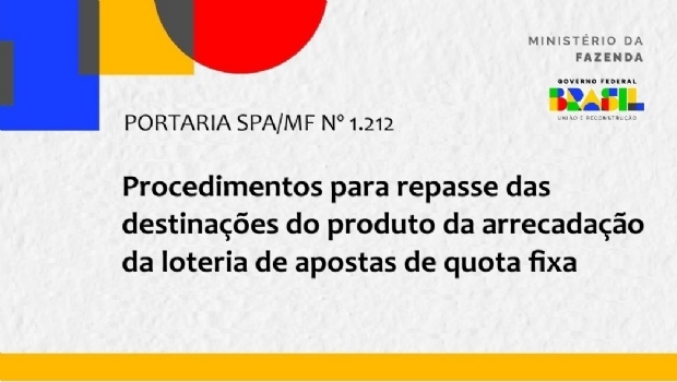 Fazenda define critérios de repasse de recursos das apostas esportivas e jogos online ao governo