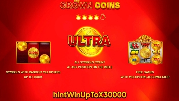 Endorphina lança seu novo slot online Crowns and Coins