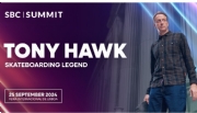 Lendário skatista Tony Hawk será o palestrante principal no SBC Summit
