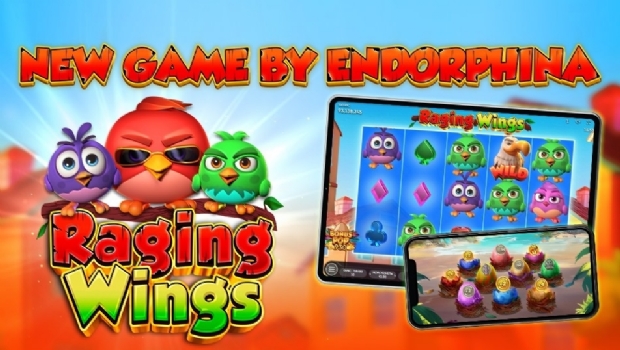 Endorphina expande seu portfólio com o lançamento do novo slot Raging Wings