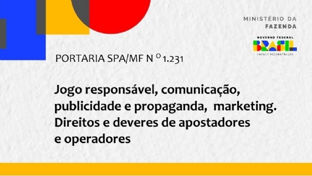 Governo define regras sobre jogo responsável, publicidade, comunicação e marketing das apostas