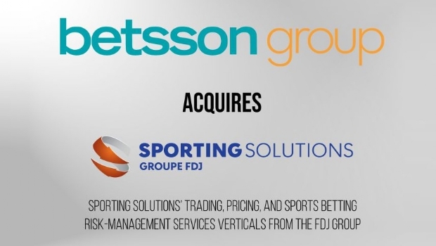 Betsson Group announces strategic acquisition of Sporting Solutions