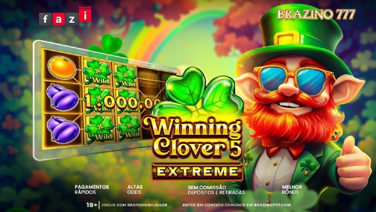 Brazino777 e uma nova aventura: Winning Clover 5 Extreme