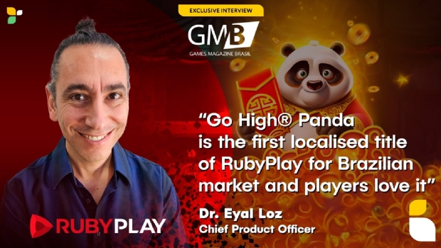 “Go High® Panda is the first localised title of RubyPlay for Brazilian market and players love it”