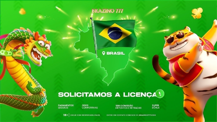 Brazino777 solicita a licença oficial para operar apostas esportivas e cassino online no Brasil