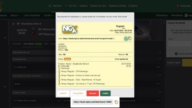 NGX inova com recursos exclusivos para o mercado de apostas esportivas e jogo online