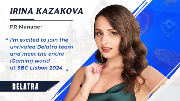 Belatra unveils Irina Kazakova as new PR Manager ahead of SBC Lisbon show