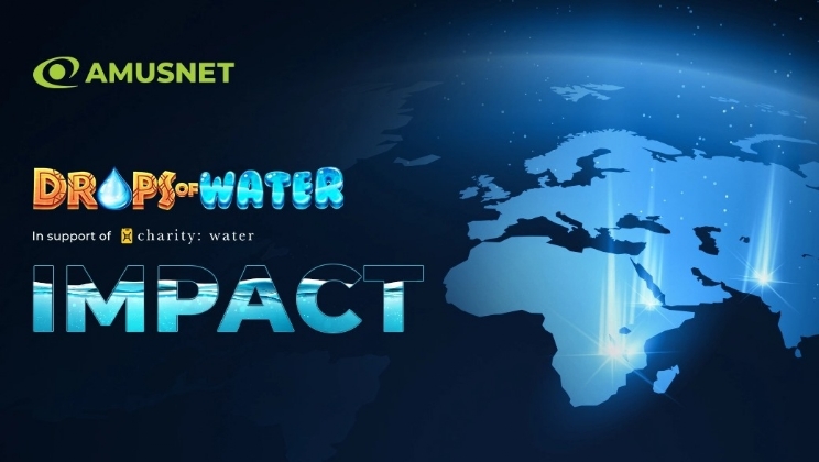 Amusnet promove práticas sustentáveis apoiando a ONG charity: water