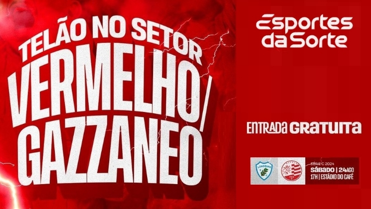 Em jogo decisivo para o Náutico, Esportes da Sorte faz festa para torcedores no Estádio dos Aflitos