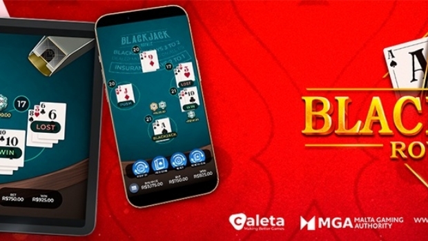 Brasileira Caleta Gaming lança Blackjack Royale, primeiro table game da empresa