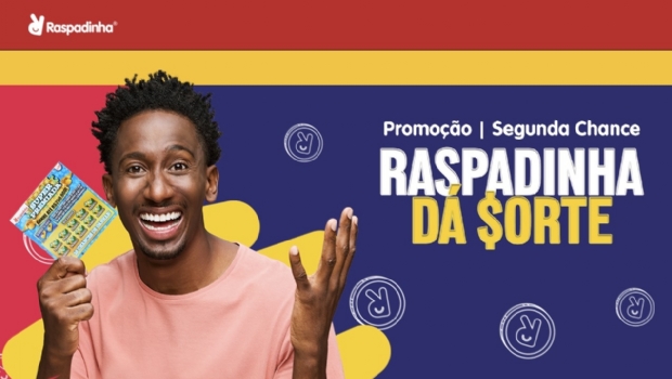 Promoção Segunda Chance “Raspadinha® dá Sorte" vai sortear prêmios para bilhetes não contemplados