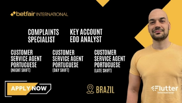 Betfair abre vagas para o mercado brasileiro de apostas esportivas e jogos online