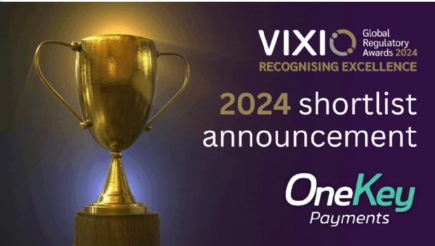 OneKey Payments é finalista do prêmio Vixio Gambling Regulatory Awards 2024