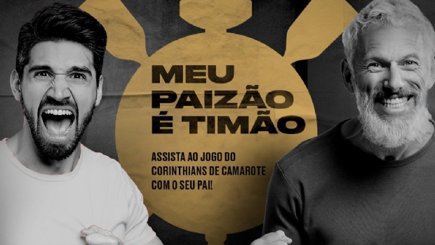 Esportes da Sorte gives parents and children tickets to a Corinthians game