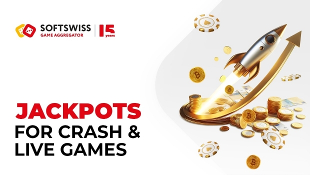 SOFTSWISS introduz jackpots para jogos crash e jogos ao vivo