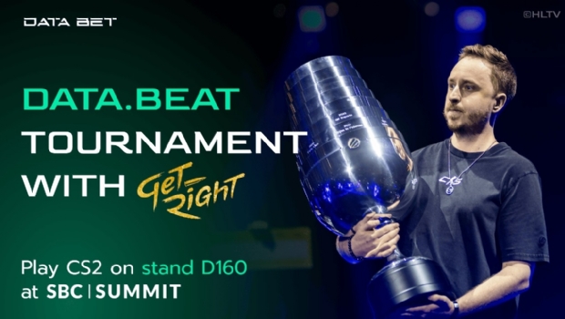 DATA.BET organiza torneio de CS2 no SBC Summit com o lendário jogador profissional “GeT RiGhT”