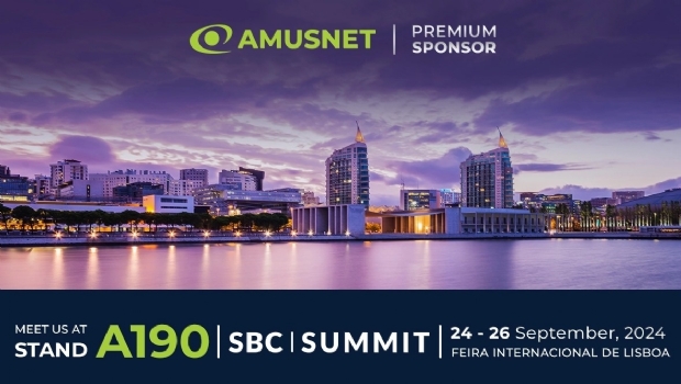 Amusnet sobe ao palco como patrocinadora premium no SBC Lisboa Summit 2024