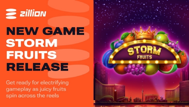 Zillion Games launches Storm Fruits slot delivering big wins and bonus features