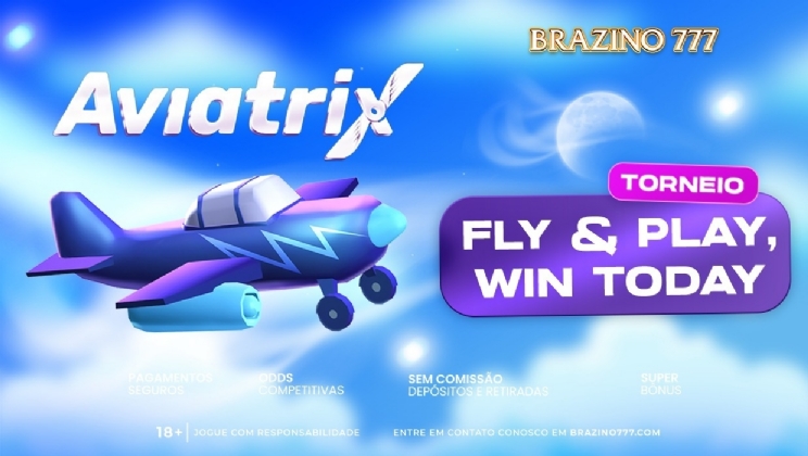 Brazino777 lança o torneio Fly & Play, Win Today! com aeronaves NFT do Aviatrix