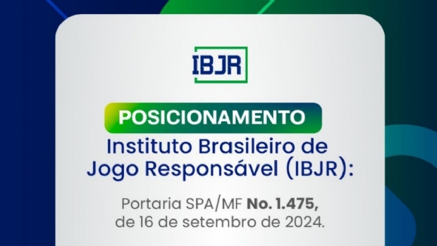 IBJR celebra portaria que proíbe operação de sites de apostas que não aplicaram por licença