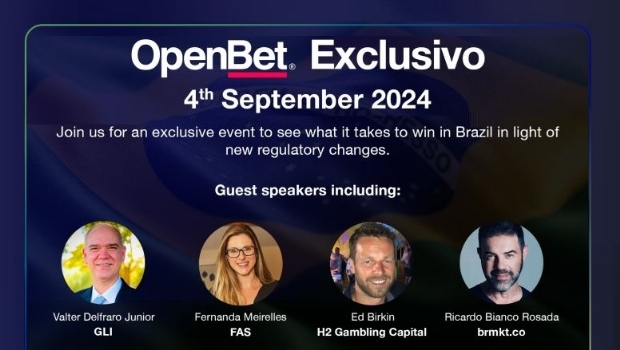 OpenBet realiza evento exclusivo para discutir regulamentação do mercado brasileiro de iGaming