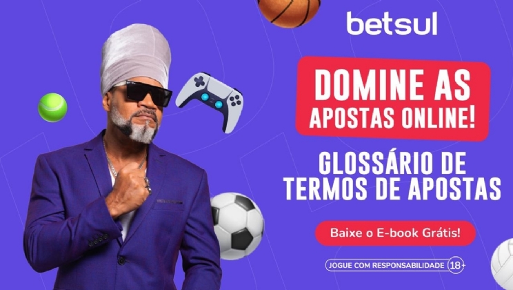 Betsul lança e-book explicando termos de apostas esportivas