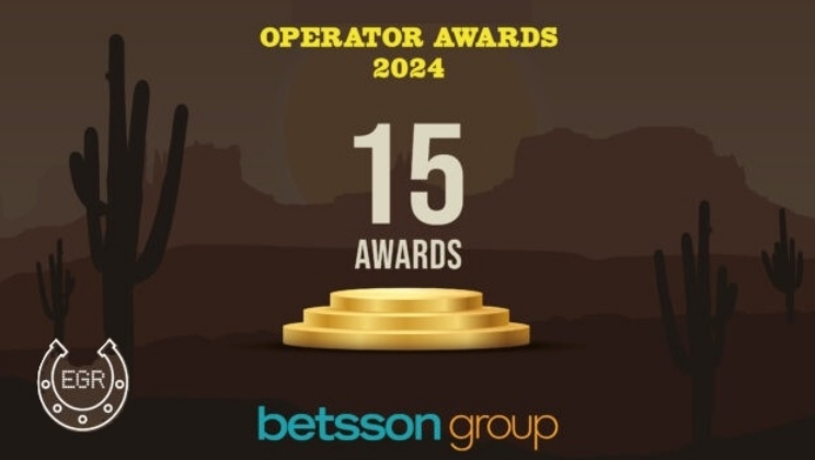 Betsson Group é indicado para 15 categorias no EGR Operator Awards 2024