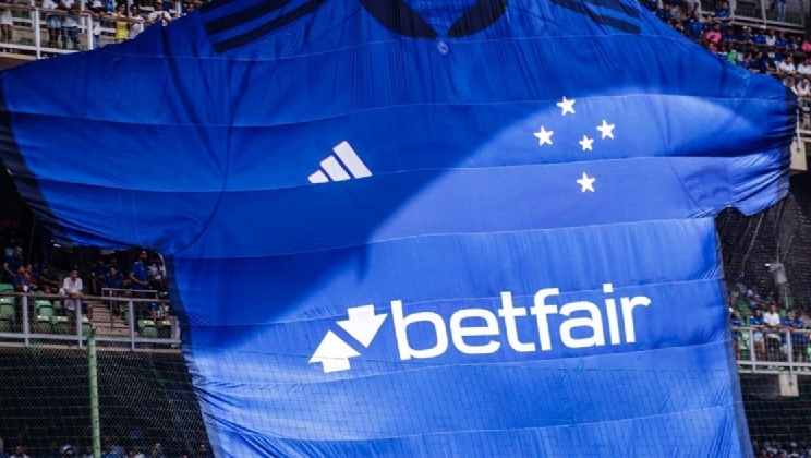 Betfair está próxima de renovar contrato com o Cruzeiro por mais dois anos