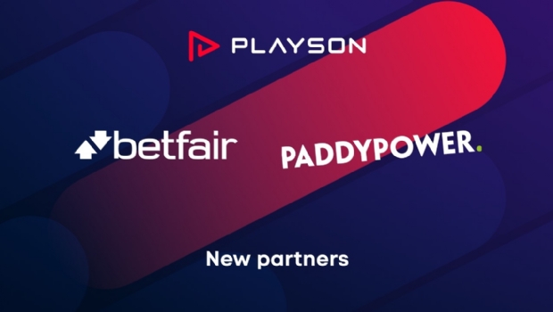 Playson estreia com marcas Paddy Power e Betfair da Flutter para fortalecer presença no Reino Unido