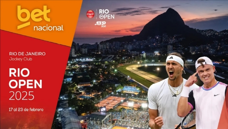 Betnacional patrocinará oficialmente o Rio Open 2025