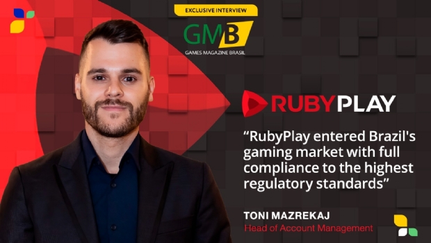 “RubyPlay entered Brazil's gaming market with full compliance to the highest regulatory standards”