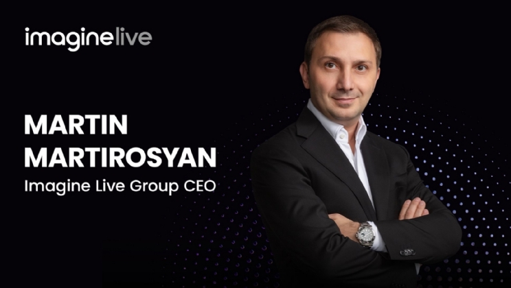 Imagine Live nomeia Martin Martirosyan para o cargo de CEO do Grupo