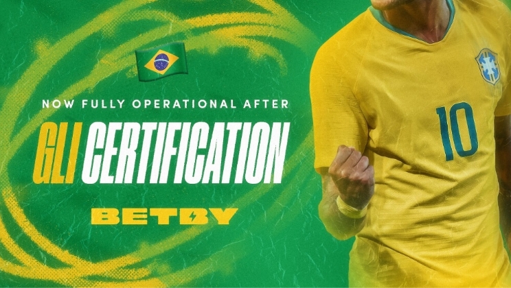 BETBY está operacional no Brasil após obter certificação GLI